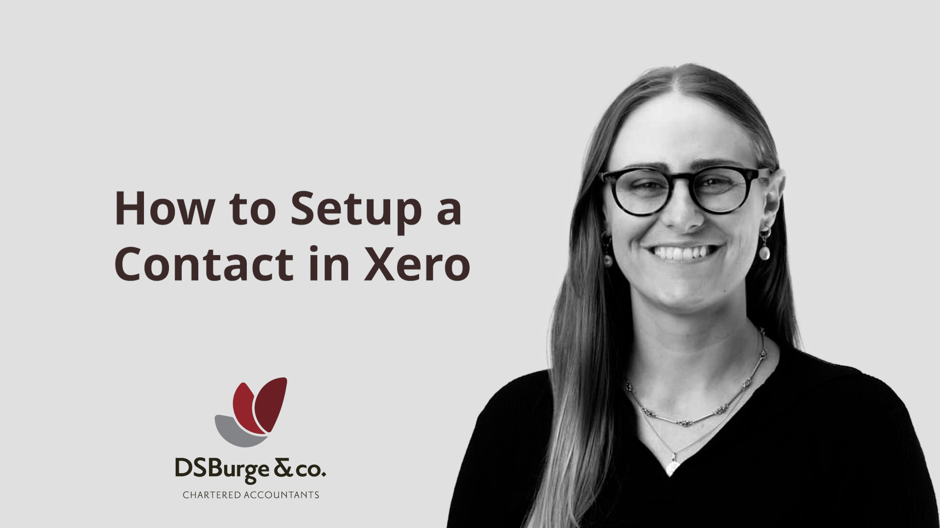 How to setup a contact in Xero